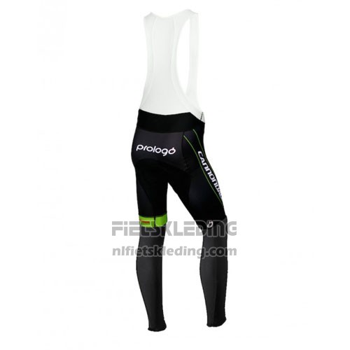 2016 Fietskleding Cannondale Ml Zwart en Groen Lange Mouwen en Koersbroek